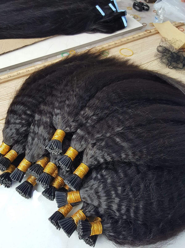 9A Virgin Hair Microlinks (Itips)