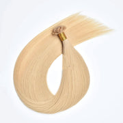 Grade 10A Double Drawn Straight Colored Flat Tips Extensions