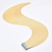 Grade 10A Double Drawn Straight colored Tape Hair Extensions