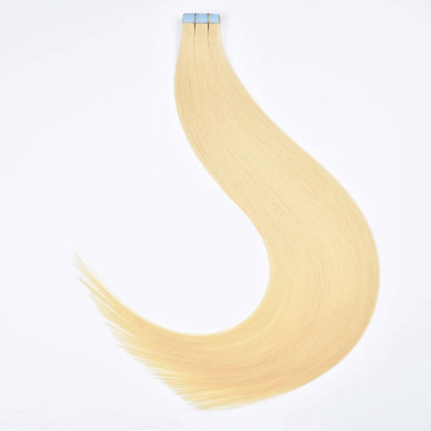 Grade 10A Double Drawn Straight colored Tape Hair Extensions