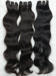 Natural Wavy North Indian Raw Hair (USA STOCK)