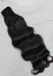 Natural Wavy South Indian Raw Hair (USA STOCK)