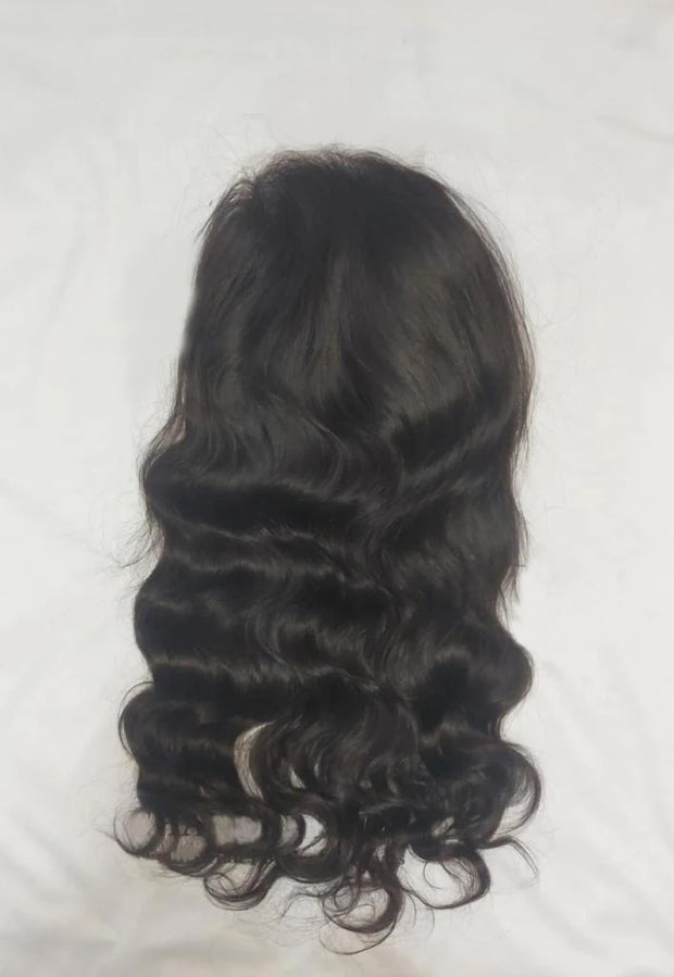 South Indian Natural Wavy Raw Hair HD 5x5 Closure Wig