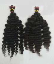 Loose Curly Itips Microlinks - South Indian Raw Hair